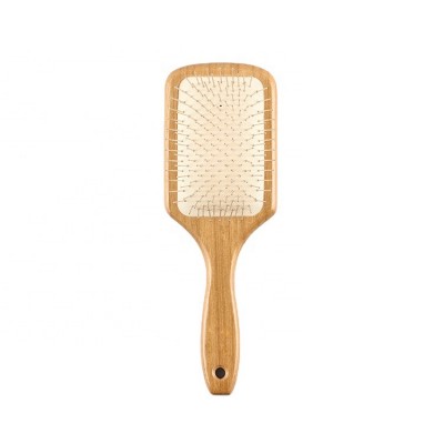 steel bristle detangling bamboo hair brush bulk paddle brush bamboo hair brush eco friendly