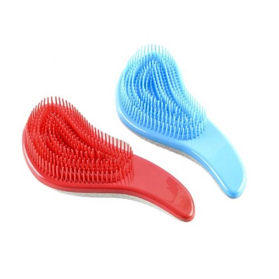 hot sale flexible detangler brush for woman natural hairbrush custom logo detangle brush